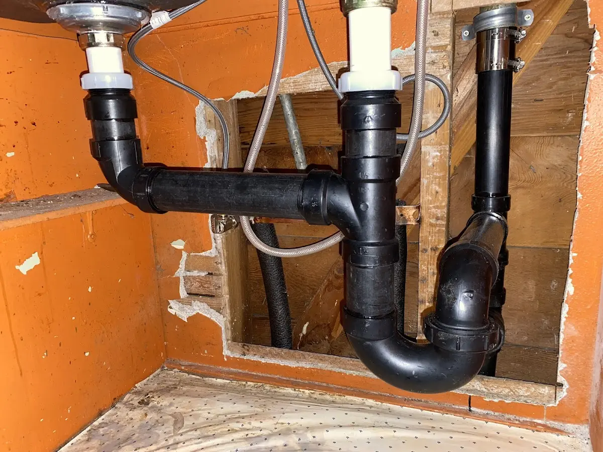 Professional Repiping Services equipment and tools on the job in Chickasaw
